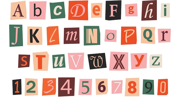 PXL_20230507_142535864 Cut-out letters and numbers on white background