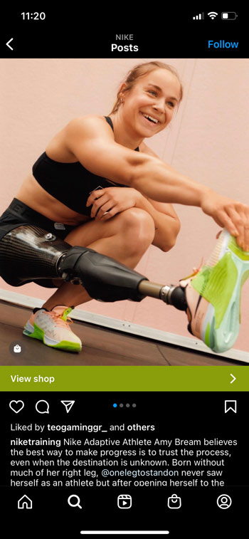 An actionable guide to omnichannel content strategy 3 Nike insta post