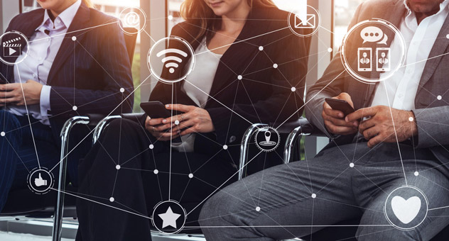 colleagues-on-devices-social-media
